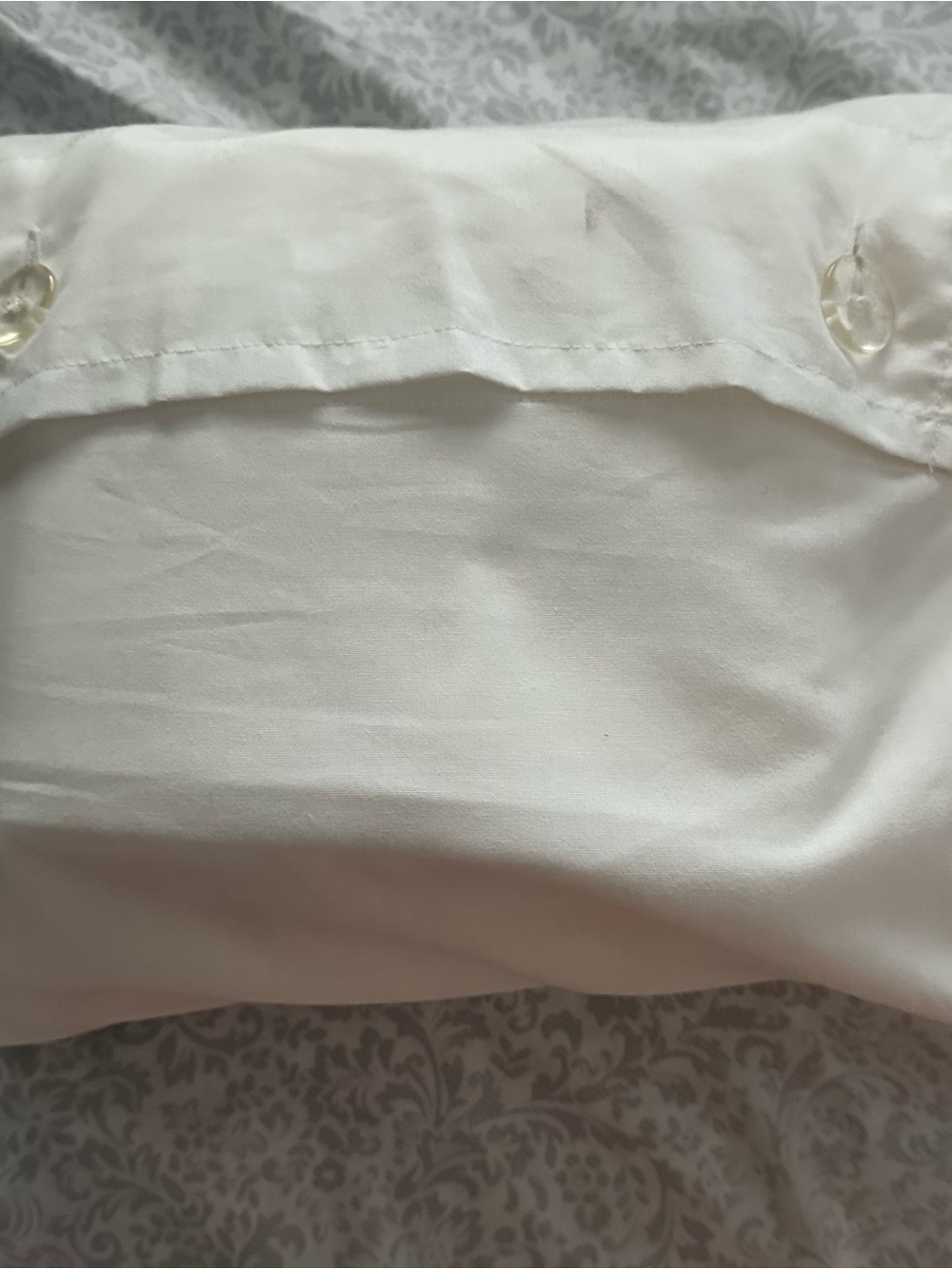 White Full/Queen Duvet Set- Duvet Cover & 2 Shams